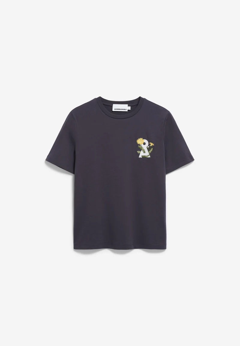 LUALAA DIFFERENCE T-SHIRT | dark steel