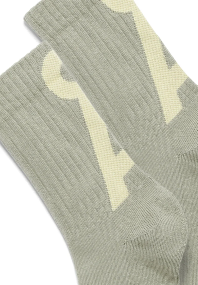 SAAMUS SHORT SOCKEN | seagreen-early yellow