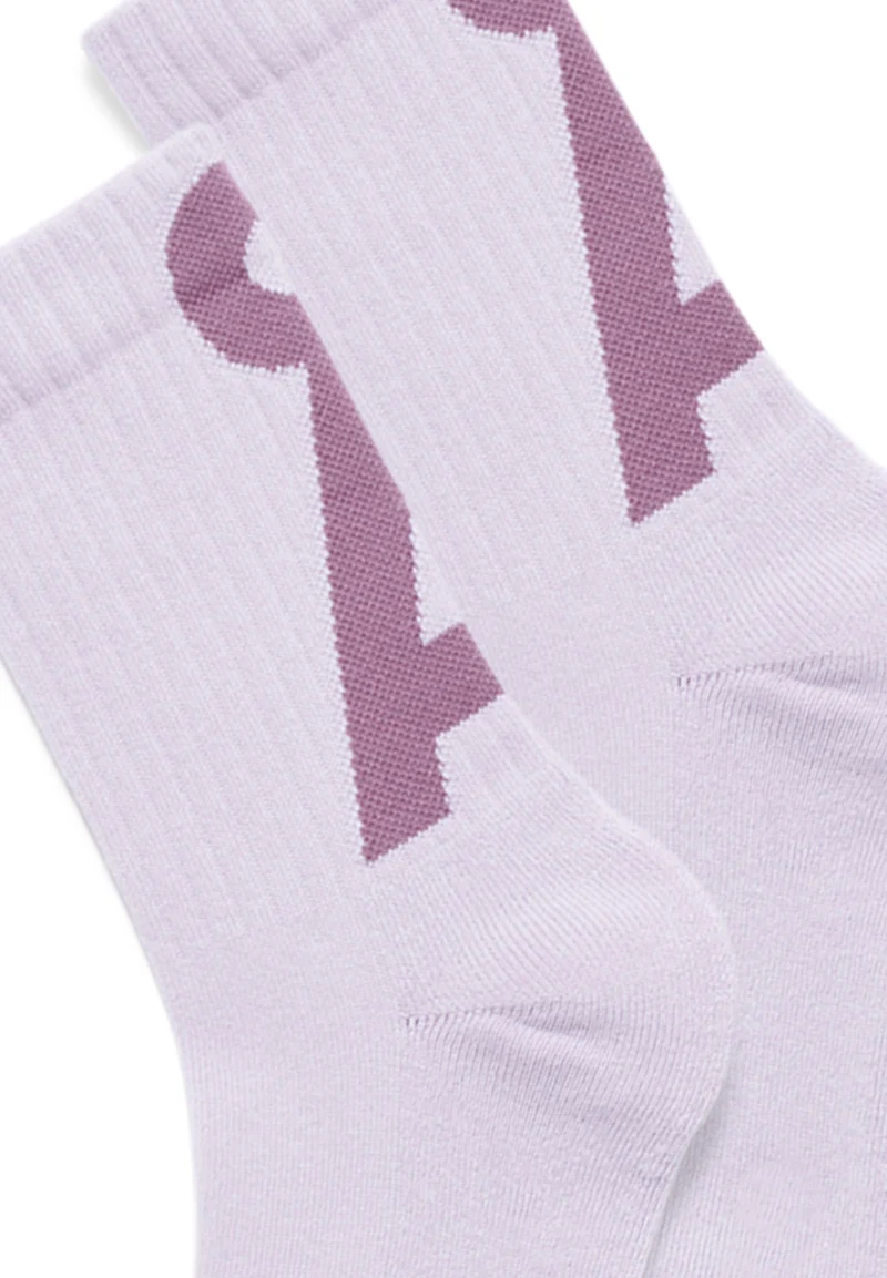 SAAMUS SHORT SOCKEN | soft lilac-sunset sky