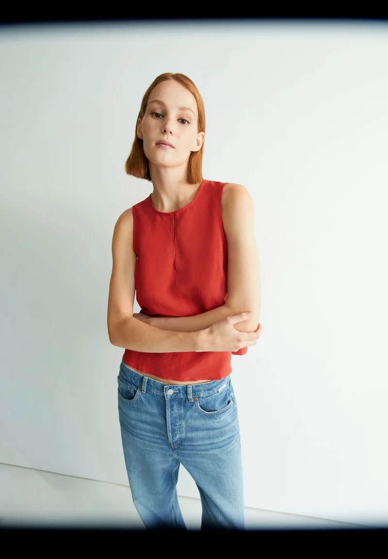 RAFALAA LINO | coral blush