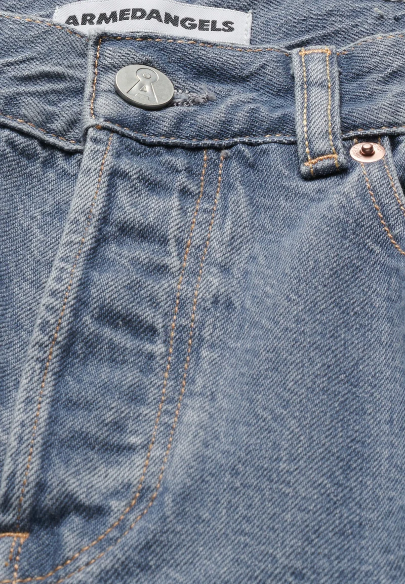 HAAYI LOW WAIST BAGGY JEANS | fog