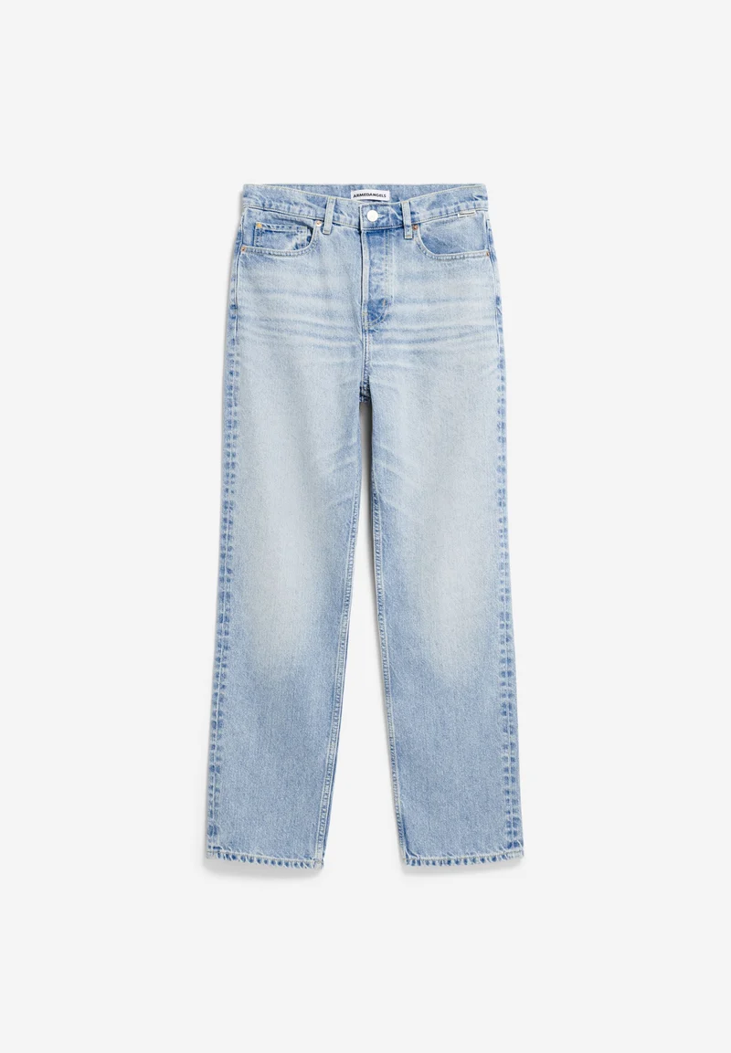 AAIKALA HIGH WAIST STRAIGHT JEANS | andromedar