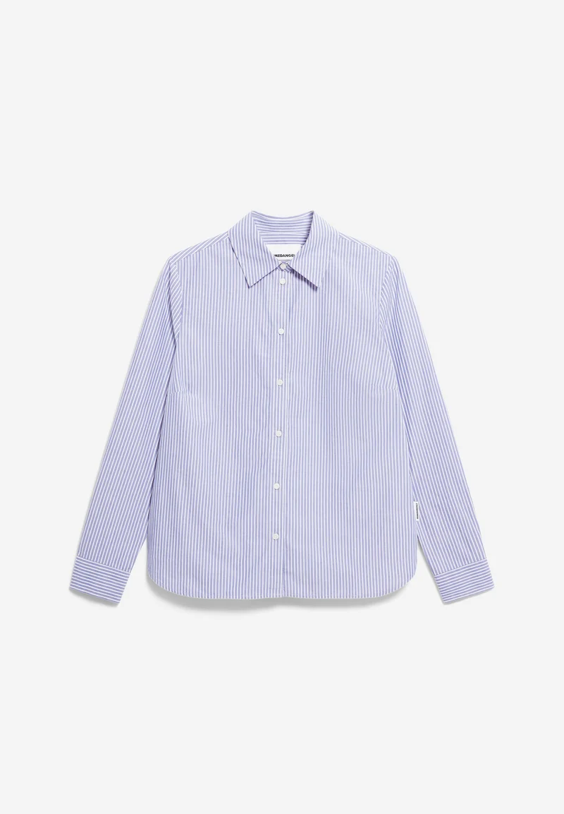 LOUILAA STRIPED | white-lapis blue