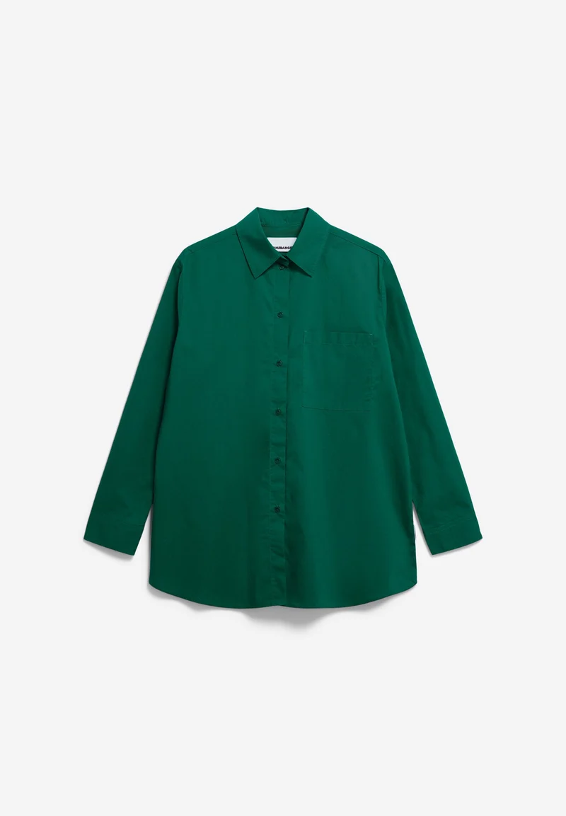 MAALGAA BLUSE | emerald green