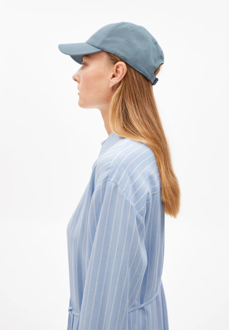 MATHAA LINO STRIPES | silky blue-morning sky