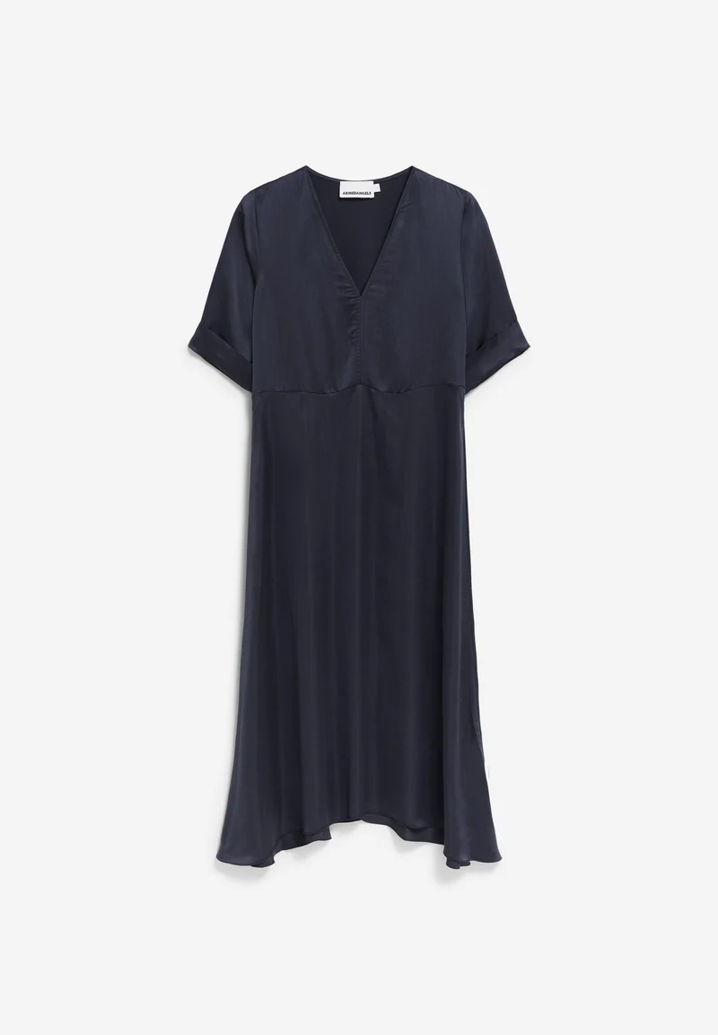 VAALI SATIN DRESS | night sky