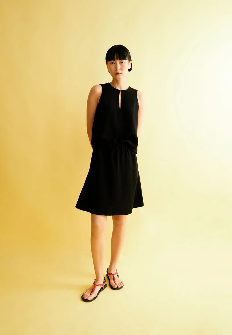FILIZAA LINO | black