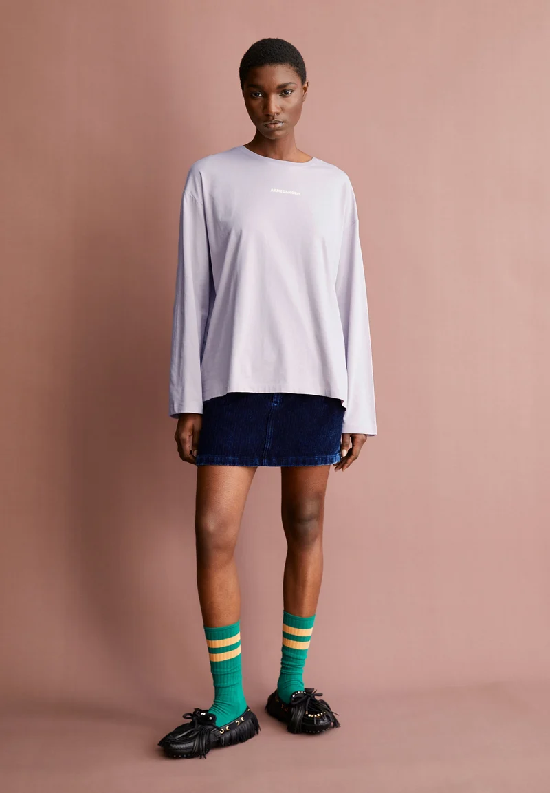 FIETAA DIFFERENCE LANGARMSHIRT | ice grape