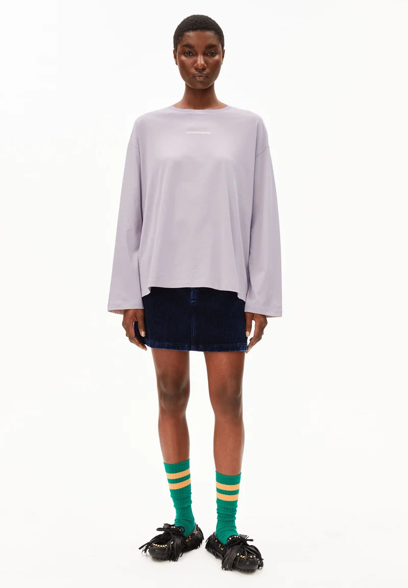 FIETAA DIFFERENCE LANGARMSHIRT | ice grape