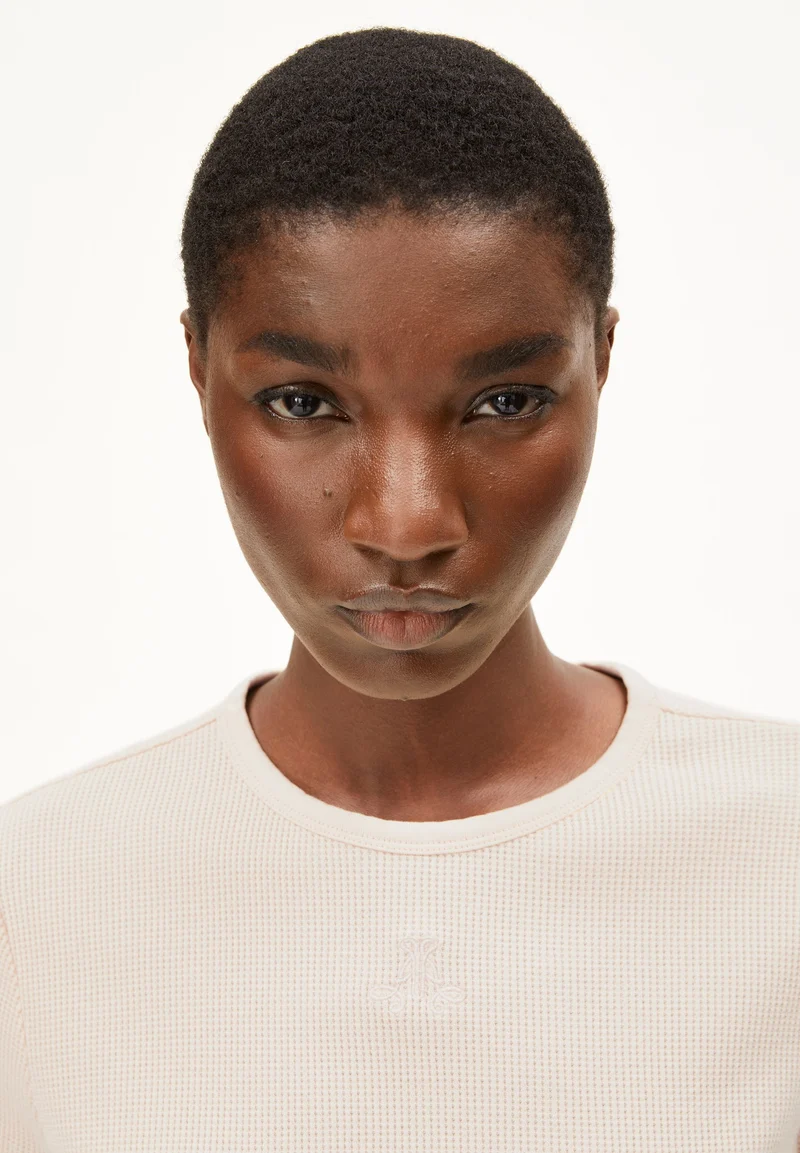 WALINAA GMT WASH T-SHIRT | pale peach