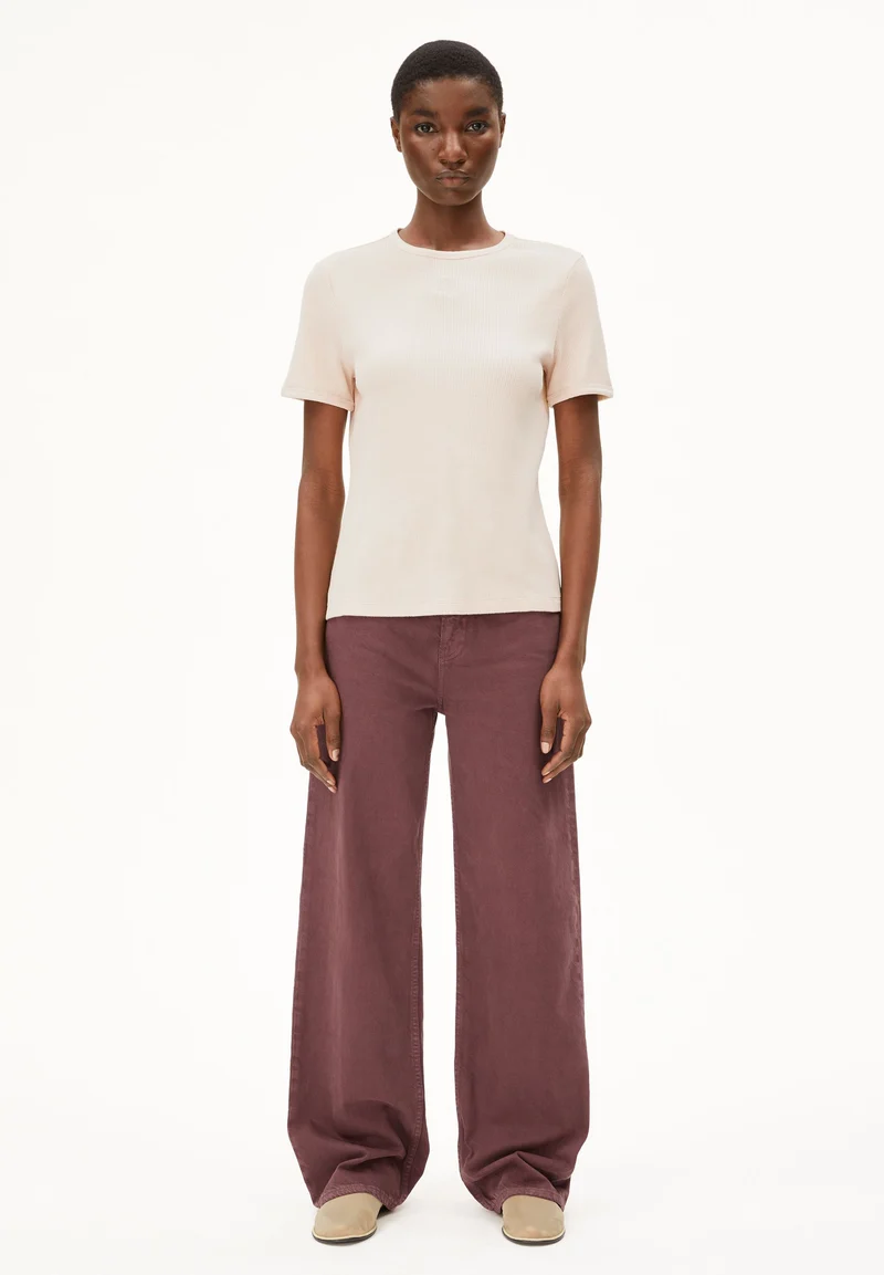 WALINAA GMT WASH T-SHIRT | pale peach