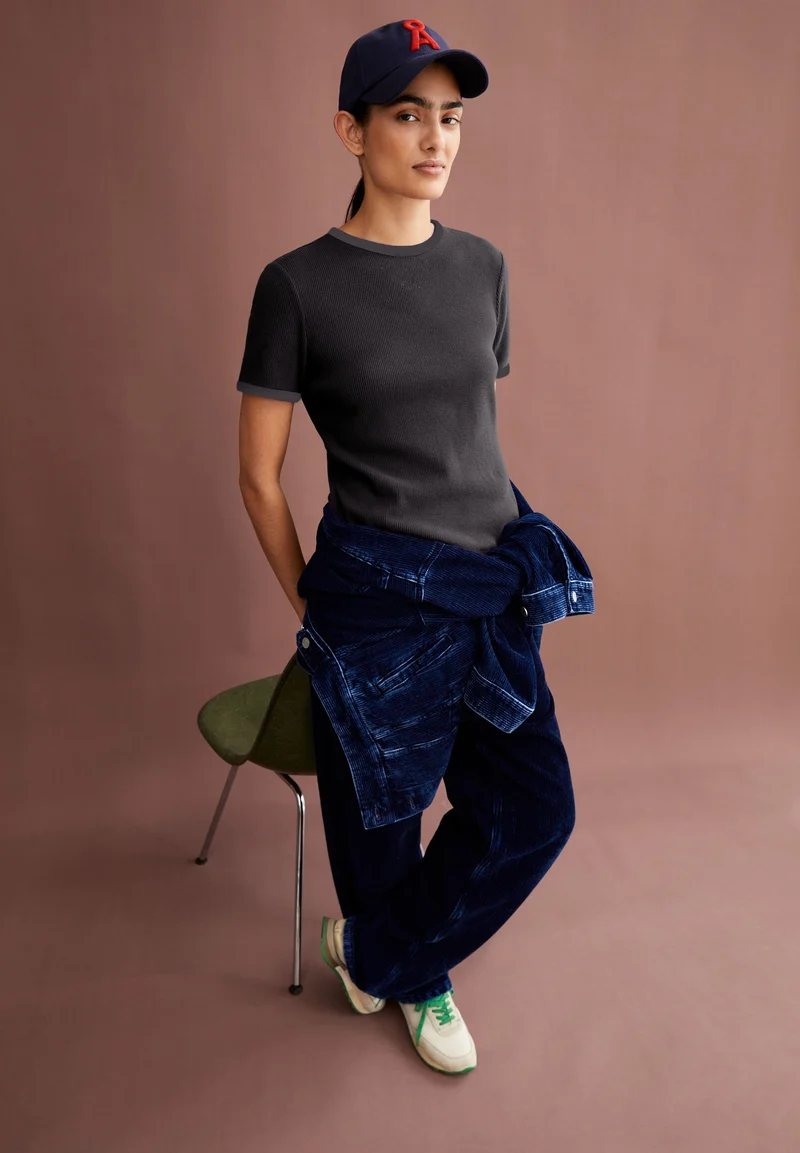 WALINAA GMT WASH T-SHIRT | dark steel
