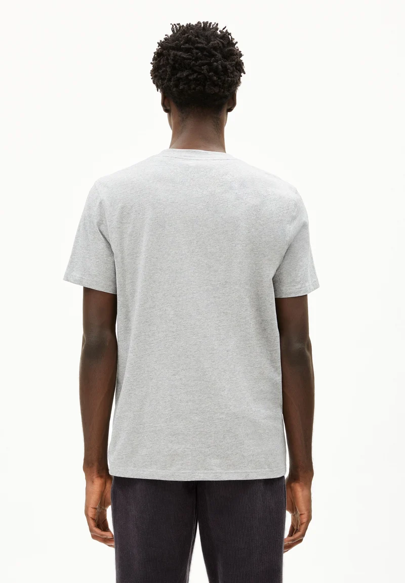 ICONIC Å MAARKOS MLNG T-SHIRT | silver melange
