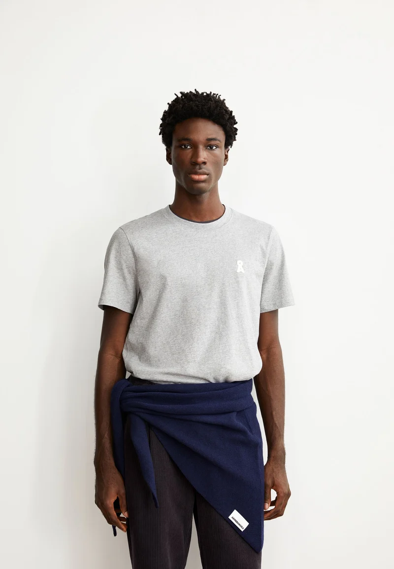 ICONIC Å MAARKOS MLNG T-SHIRT | silver melange