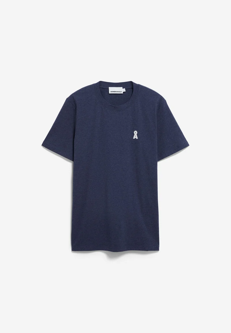 ICONIC Å MAARKOS MLNG T-SHIRT | blue melange