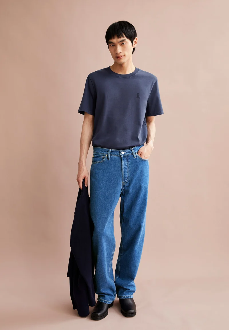 ICONIC Å MAARKOS GMT DYE T-SHIRT | blue noon washed