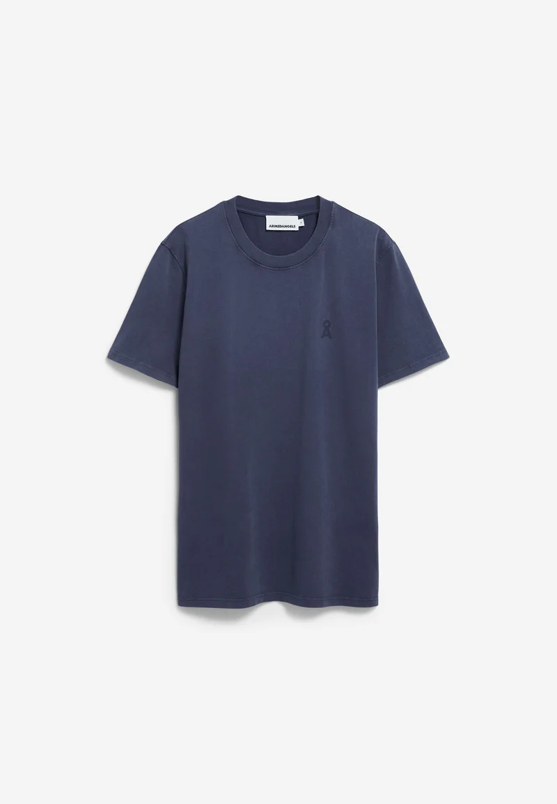 ICONIC Å MAARKOS GMT DYE T-SHIRT | blue noon washed