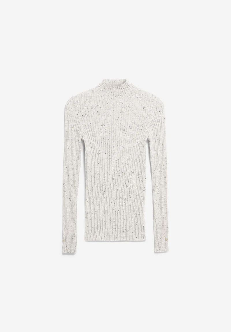 ALAANIA TWEED | oatmilk-black