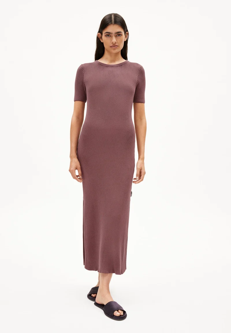 ELAINAAS GMT DYE KLEID | dark berry