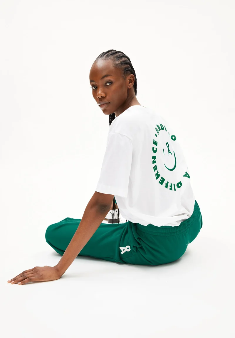 GIANNAA DIFFERENCE T-SHIRT | white