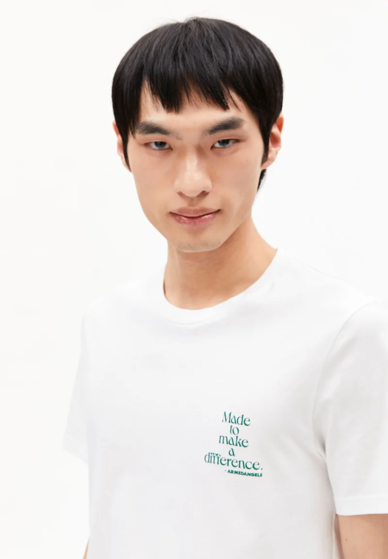 JAAMES DIFFERENCE T-SHIRT | white