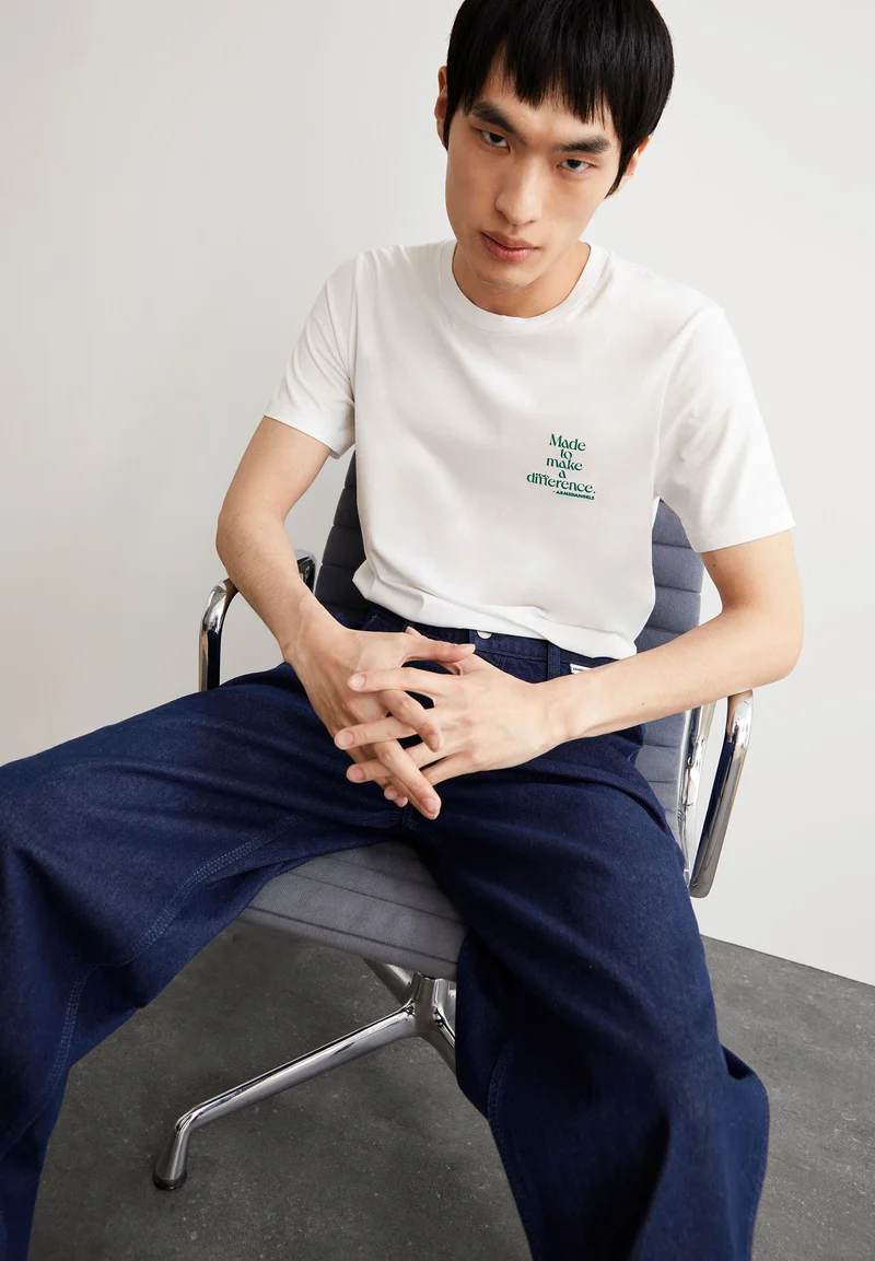 JAAMES DIFFERENCE T-SHIRT | white