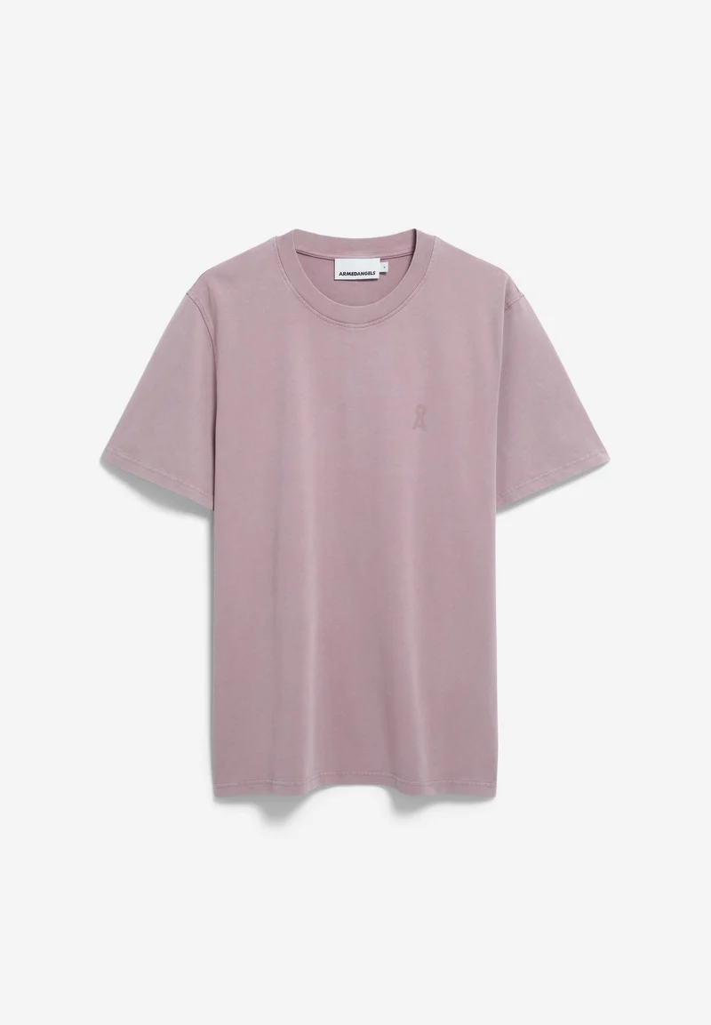 ICONIC Å MAARKOS GMT DYE T-SHIRT | light grape washed