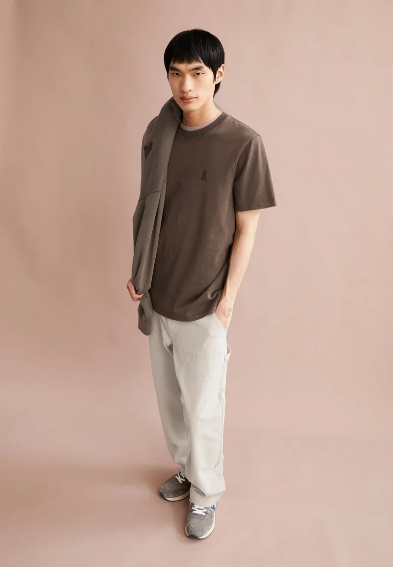 ICONIC Å MAARKOS GMT DYE T-SHIRT | tree shade washed