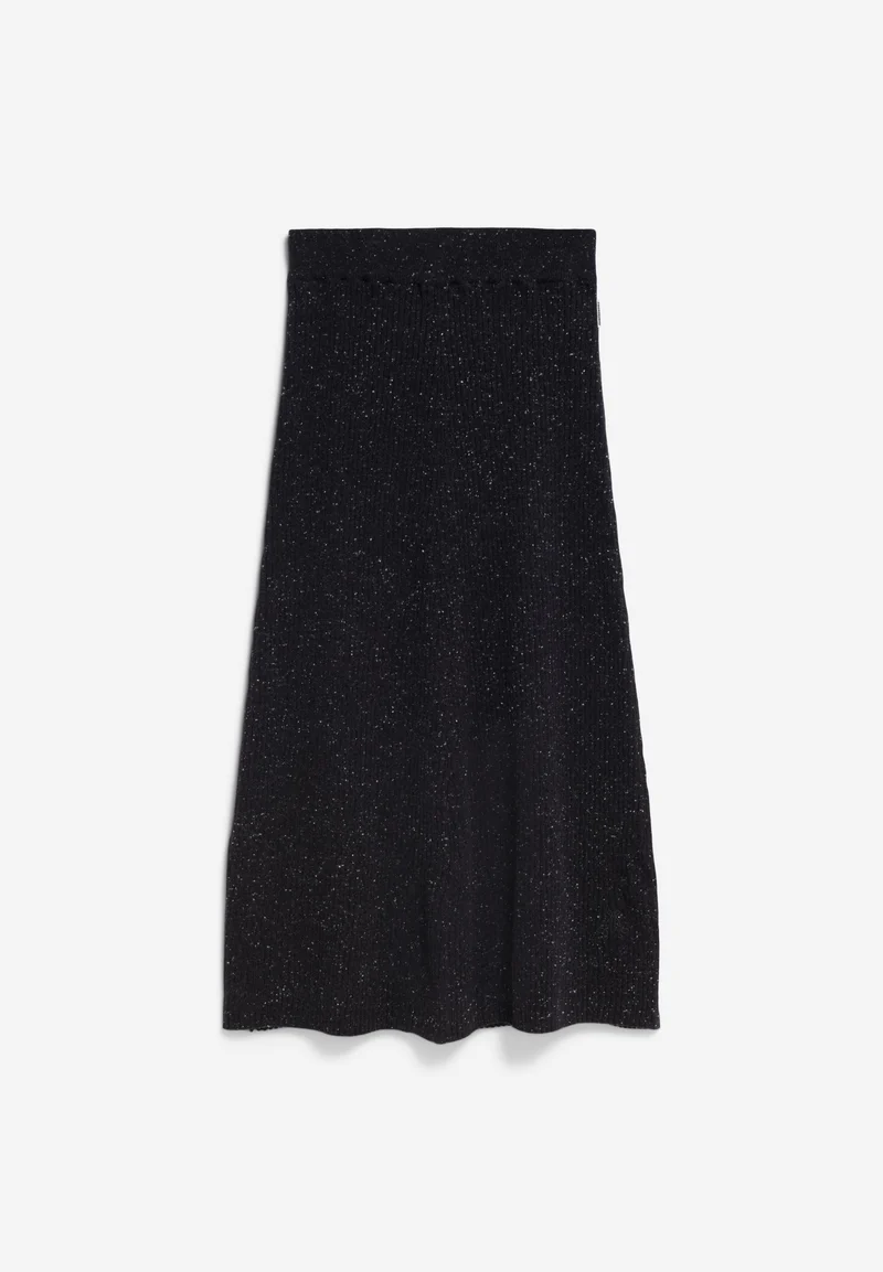 HANAA TWEED ROCK | black-oatmilk