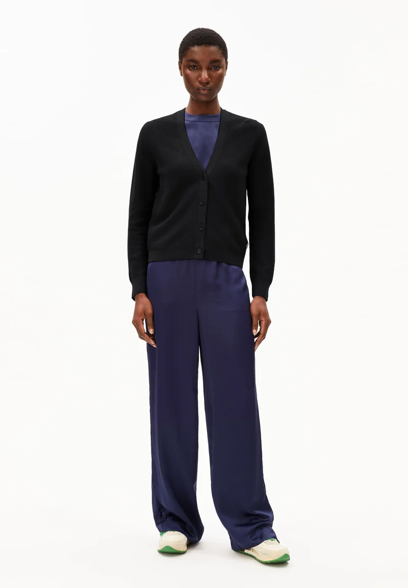 MENAAL LINKS LINKS CARDIGAN | black