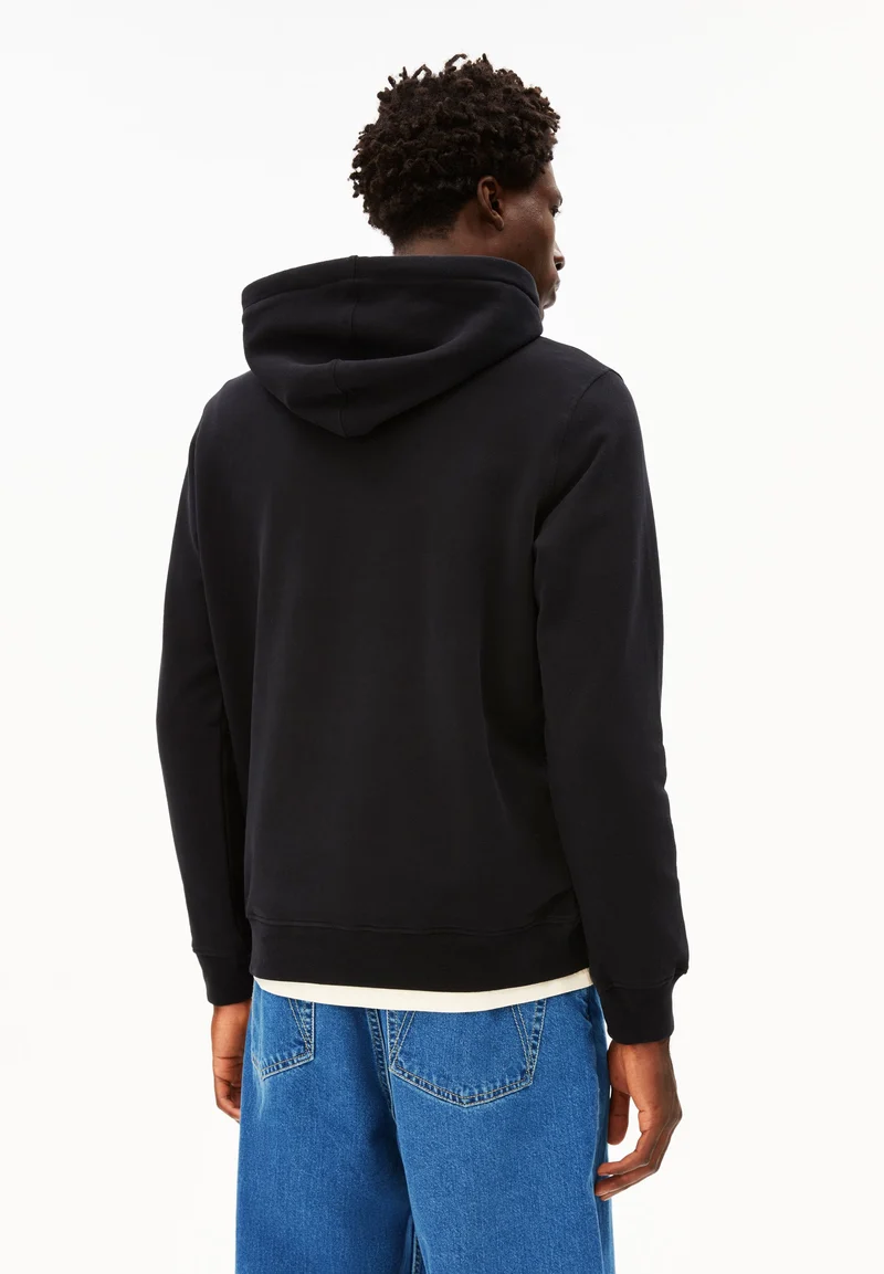 PAARLO FLEECE HOODIE | black
