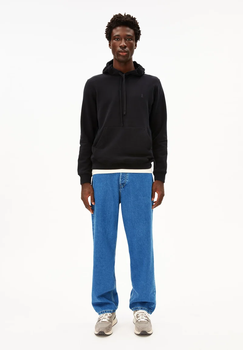 PAARLO FLEECE HOODIE | black