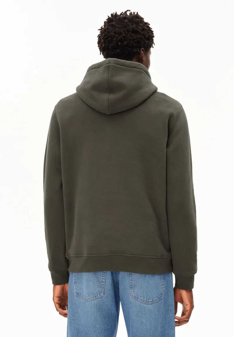 PAARLO FLEECE HOODIE | forest pine