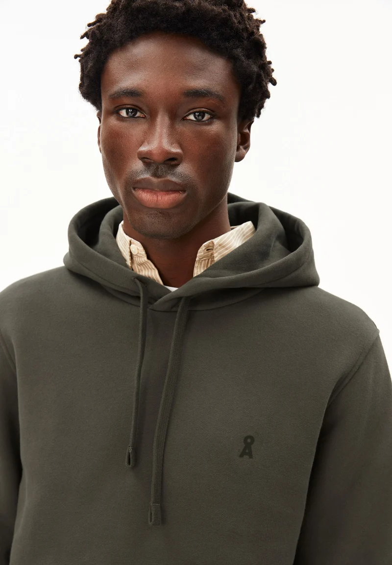 PAARLO FLEECE HOODIE | forest pine
