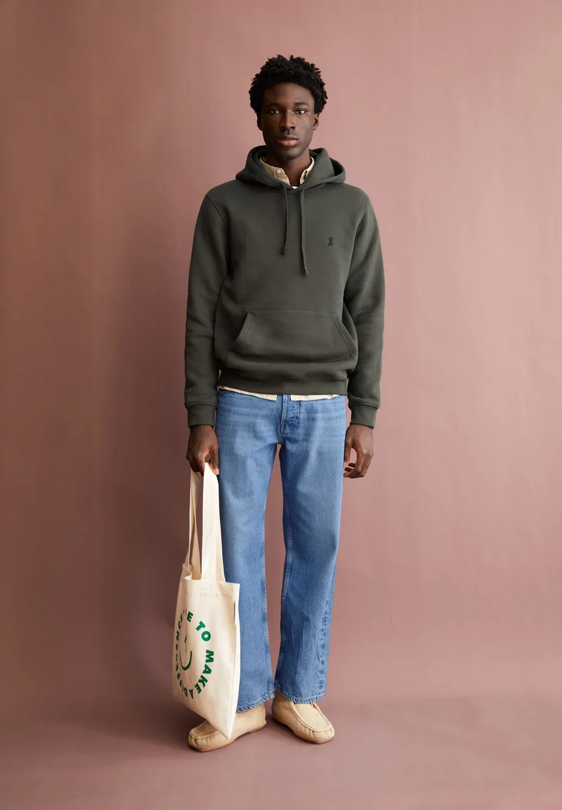PAARLO FLEECE HOODIE | forest pine