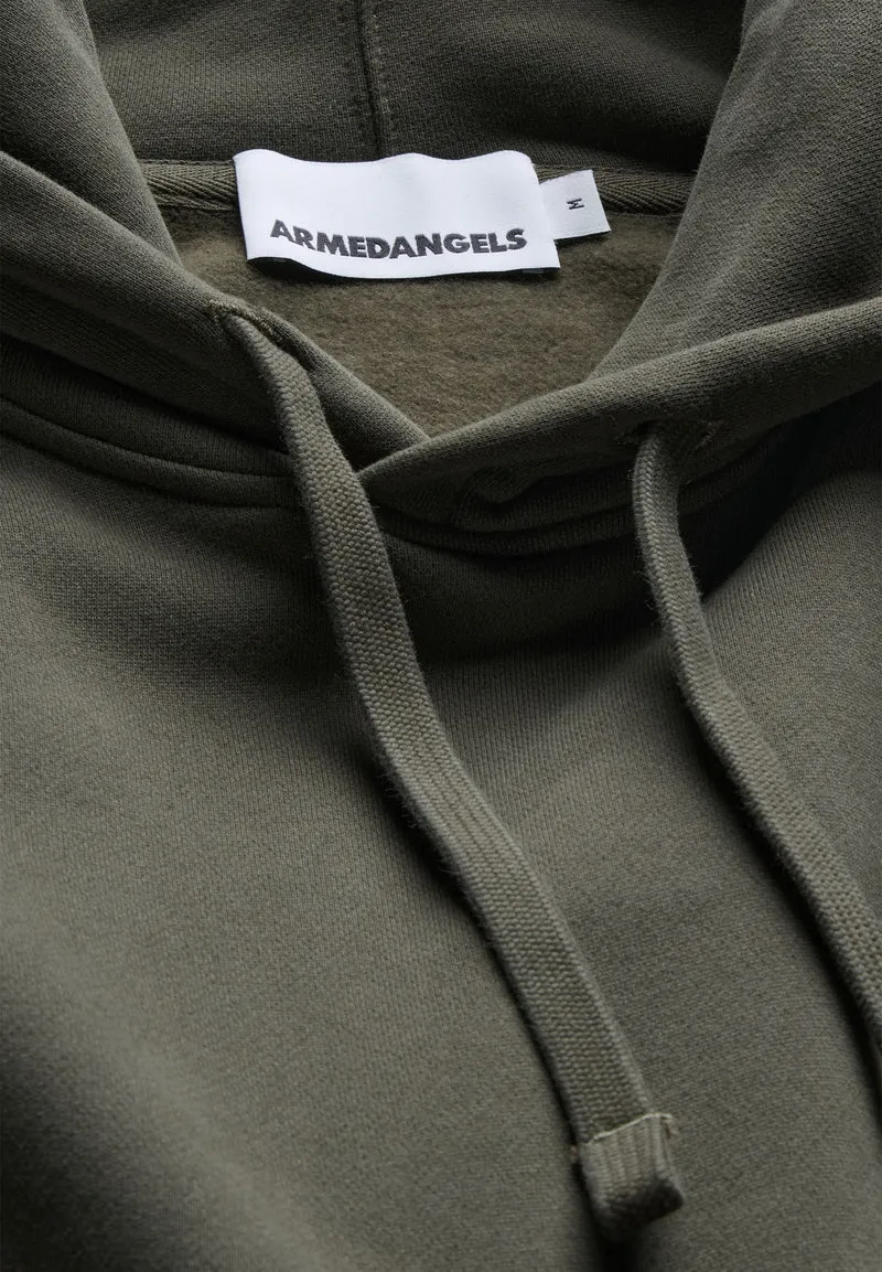 PAARLO FLEECE HOODIE | forest pine