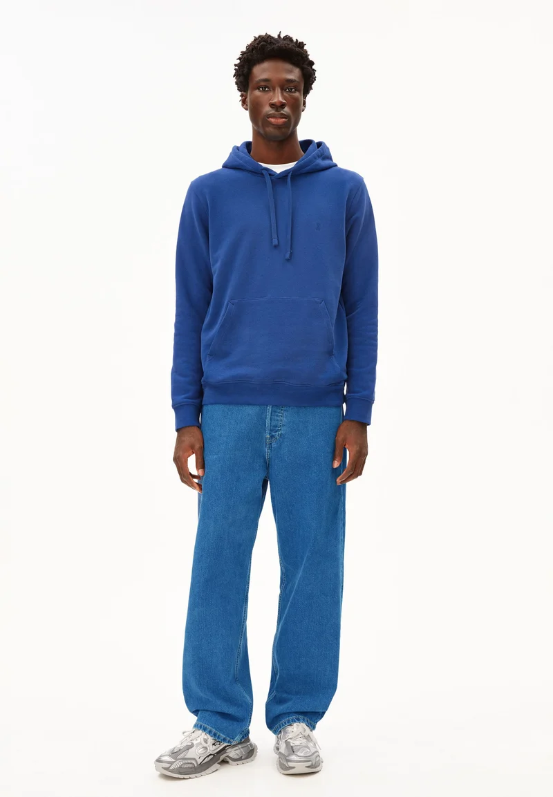 PAARLO FLEECE HOODIE | dark morning