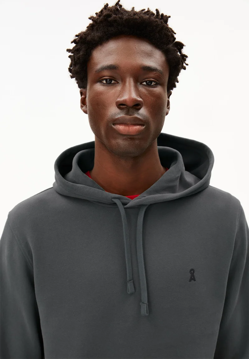 PAARLO FLEECE HOODIE | space steel