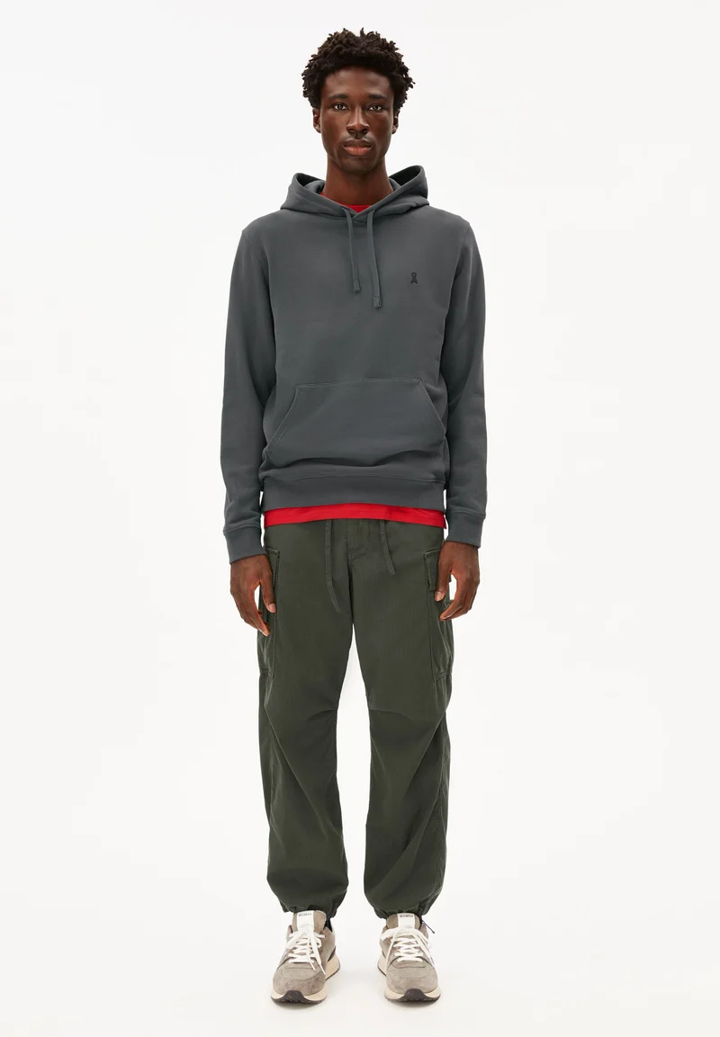 PAARLO FLEECE HOODIE | space steel