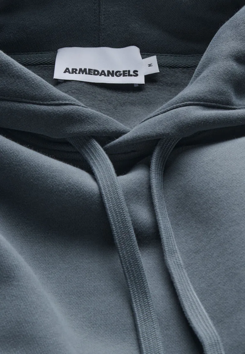 PAARLO FLEECE HOODIE | space steel
