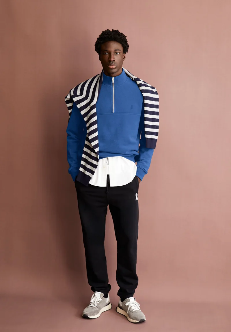 WAARLO FLEECE TROYER | dark morning