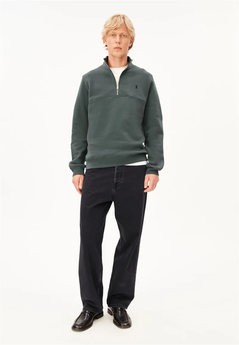 WAARLO FLEECE TROYER | space steel