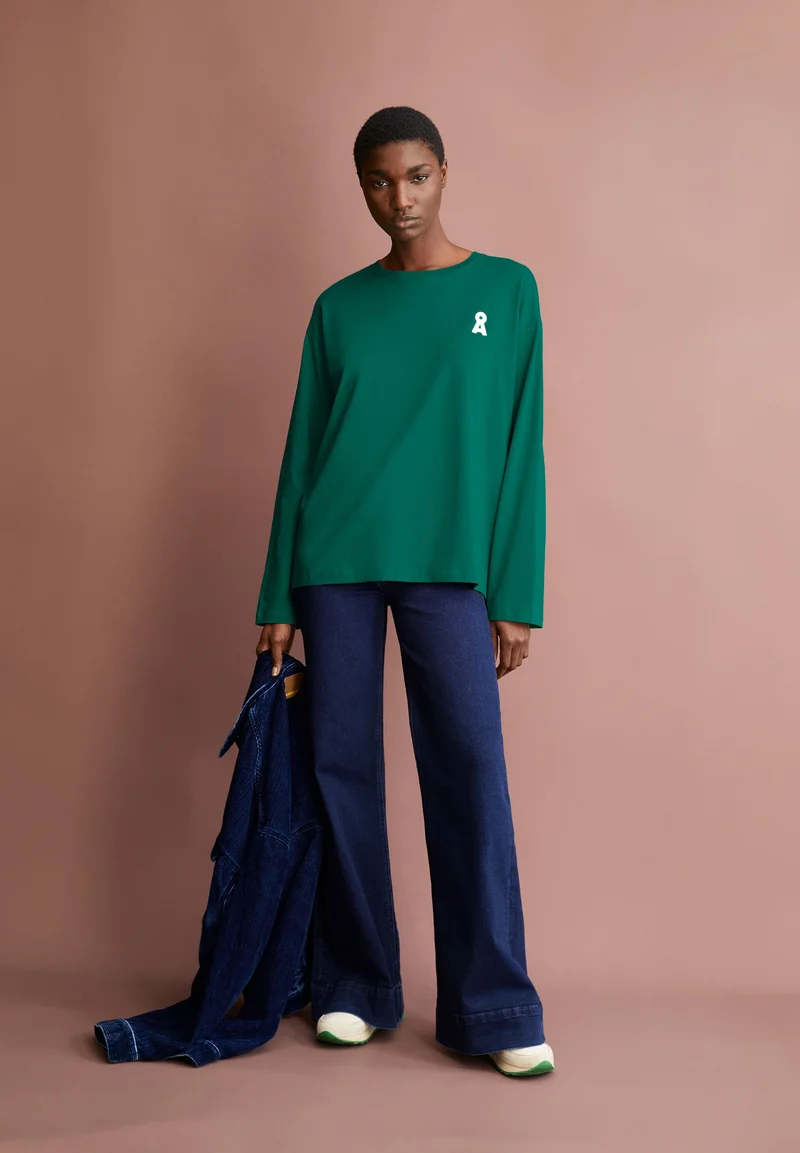 ICONIC Å FIETAA LANGARMSHIRT | emerald green
