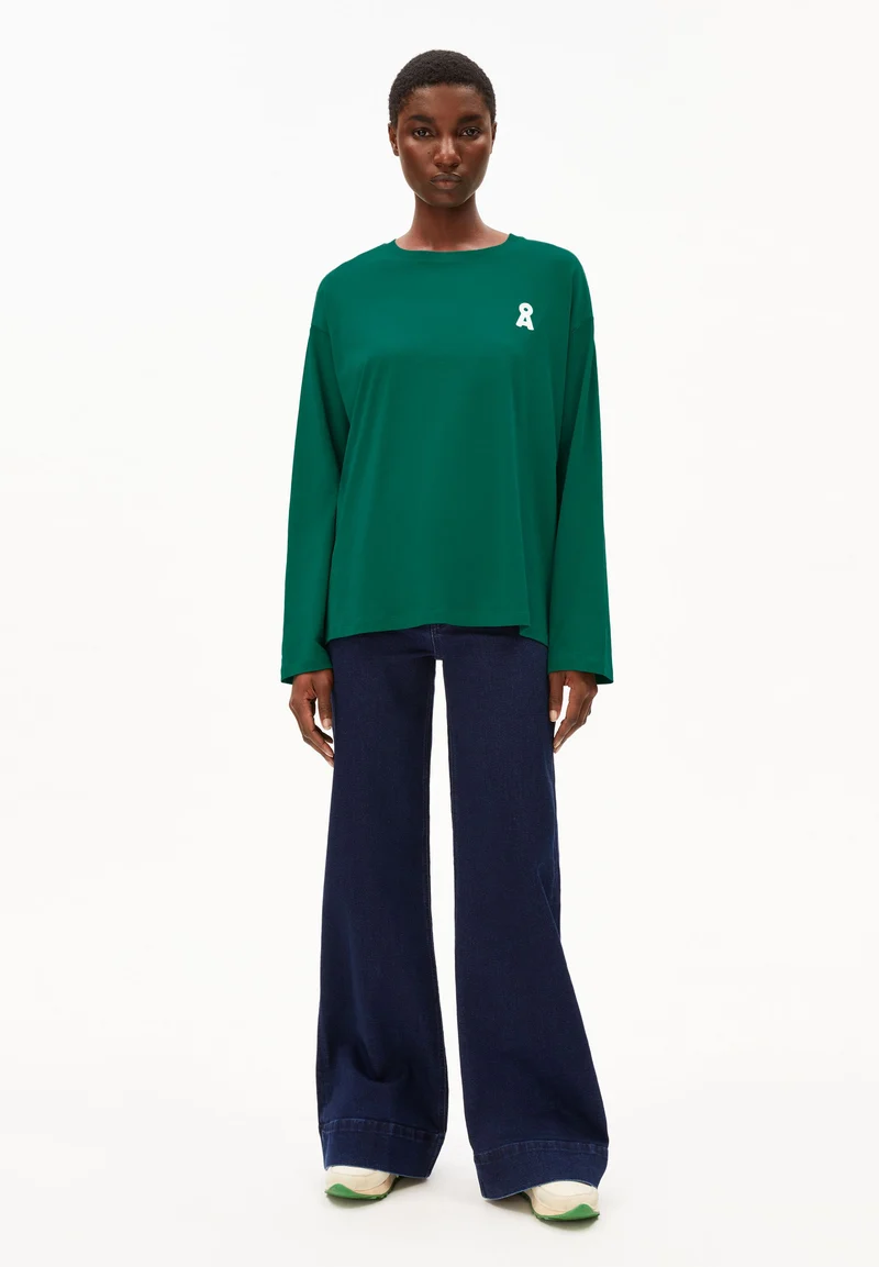 ICONIC Å FIETAA LANGARMSHIRT | emerald green