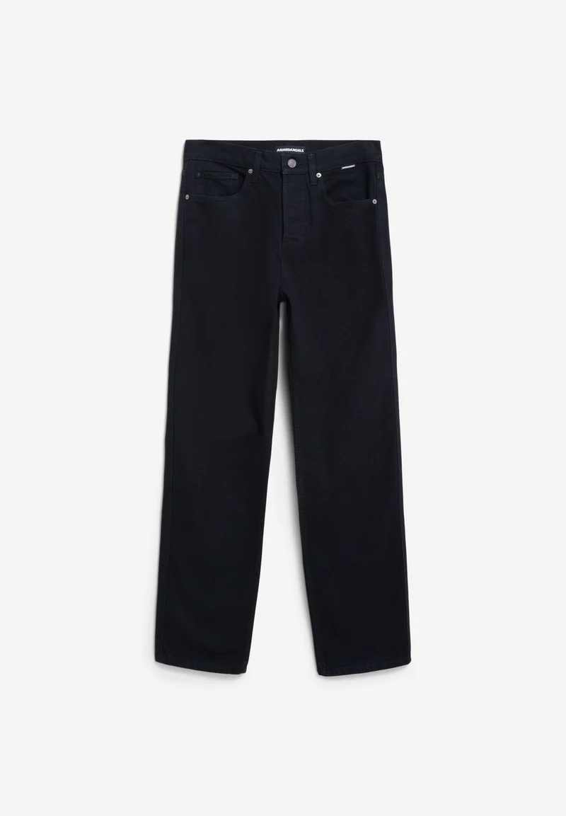 AAVELINE MID WAIST STRAIGHT JEANS | bondone
