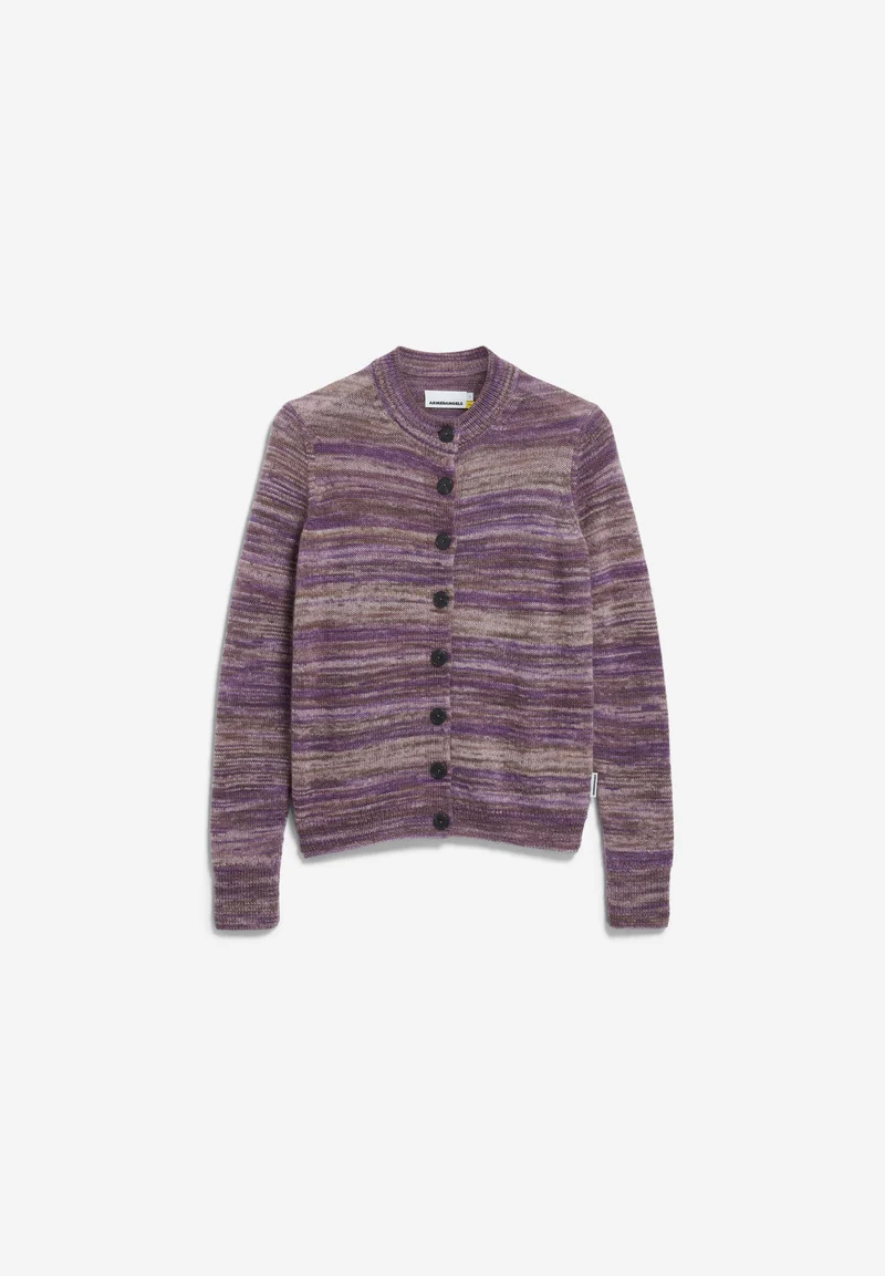 AMILDAA STAMPATO STRICKPULLOVER | orchid-walnut creme