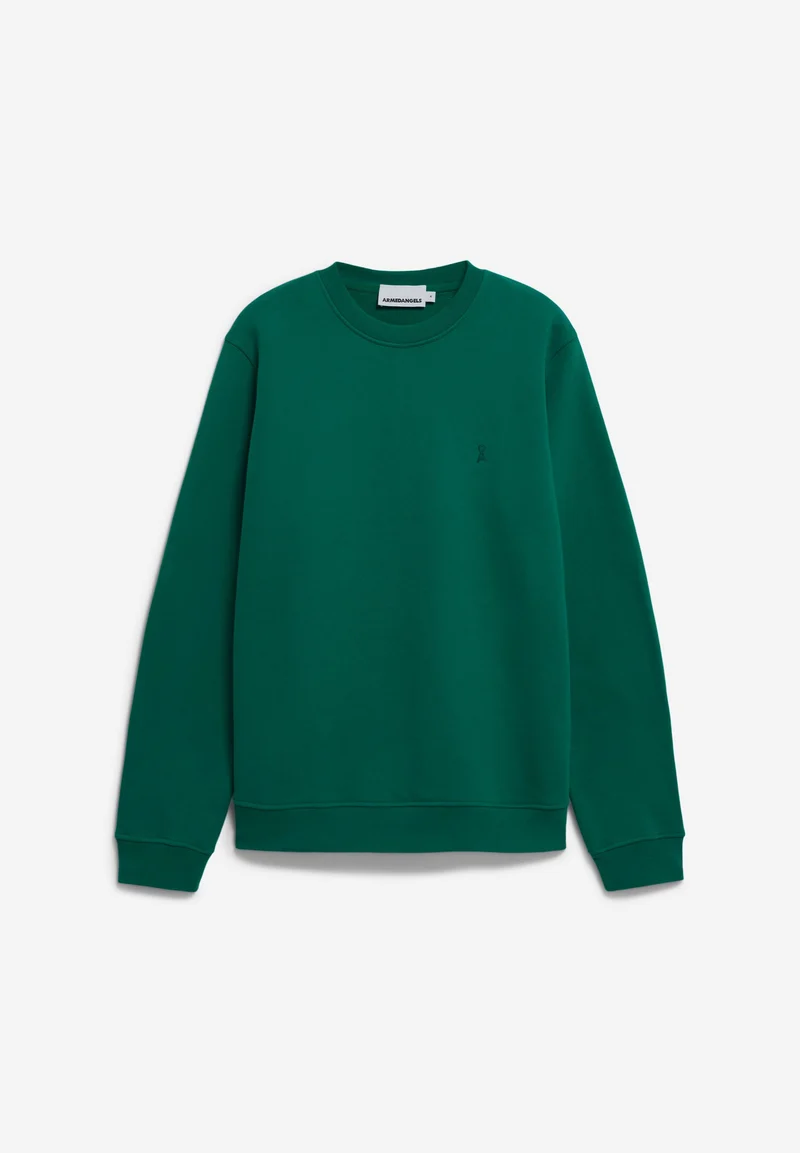 BAARO FLEECE SWEATSHIRT | emerald green