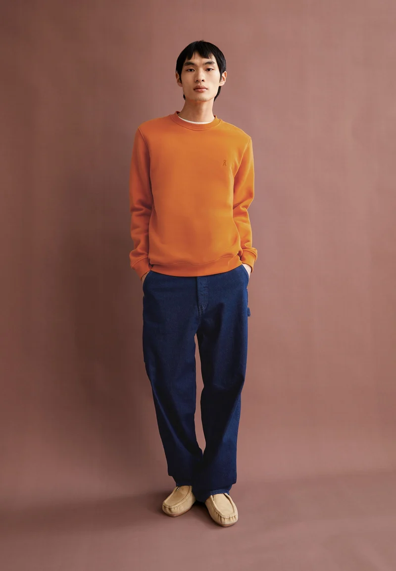 BAARO FLEECE SWEATSHIRT | amberglow