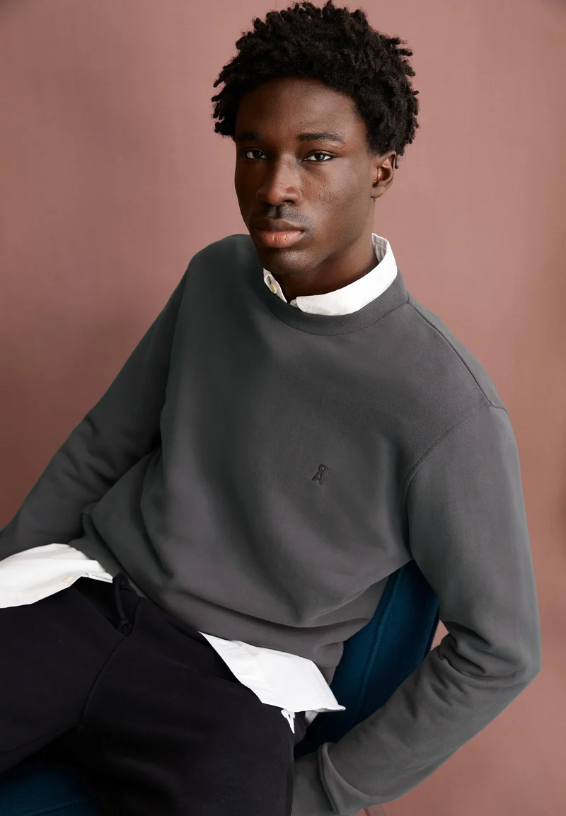 BAARO FLEECE SWEATSHIRT | space steel