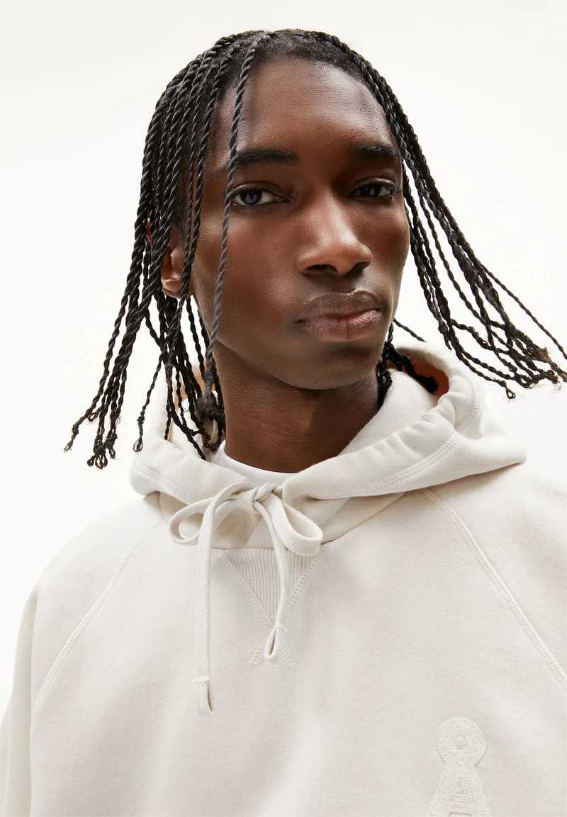 ICONIC Å MELANGE HOODIE | pure